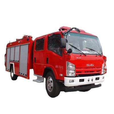 China 5000 Liters Water Jet Fire Fighting Vehicle Japanese Foam Fire Truck With Custom ISUZU Chassis for sale