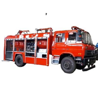 China DONGFENG 3000 liters dry fire pump vehicle powder tank fire truck 7900X2470X3390 for sale