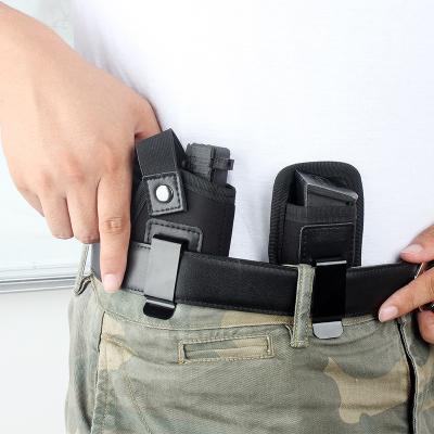 China Strapped To Belt For Wholesales 6 Slot Hand Gun Mag Pouch Magazine Storage With Pistol Strap Tactical Gear for sale