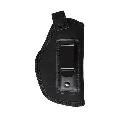 China Attached To Belt Tactical Durable Concealed Carry Right Left Gun Bag Shoulder Gun Holster With Magazine Pouch for sale