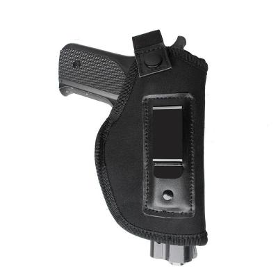 China Universal Left & Right Gun Holster Neoprene Nylon IWB Gun Holster For Glock 17 19 Revolver S&W 9MM.380 Belt Clip for sale