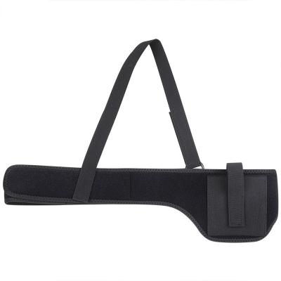 China Tied To Belt 140cm Belt Gun Glock Holster Tactical Hidden Elastic Waist Band Firearm Holster For Left Or Right for sale