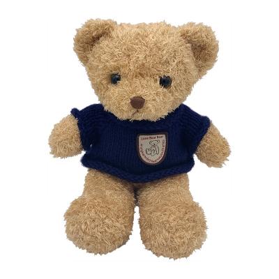 China Plush Stuffing Teddy Bear Toys With T-shirt, Promotional Teddy Bear Plushie for sale