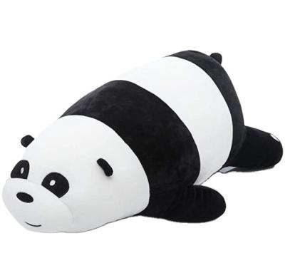 China Panda Plush Pillow Soft Plush Panda Plush Toy Best Birthday Gift for Kids for sale