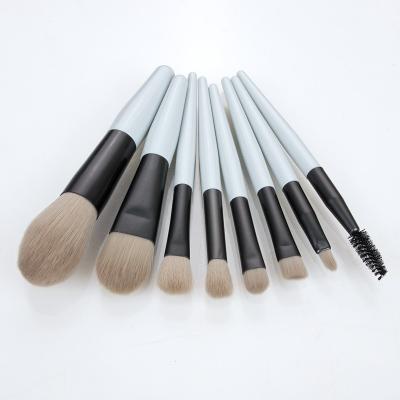 China Angular Blush 12pc Customized Make Up Brushes Cosmetic Brushes Foundation Soft Detergent Makeup Brush Set for sale