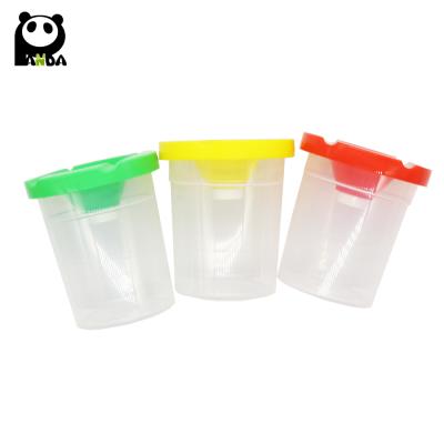 China Art Tool Artist Paint Brush Clean Cup Brush Plastic Wash Paint Pot for sale