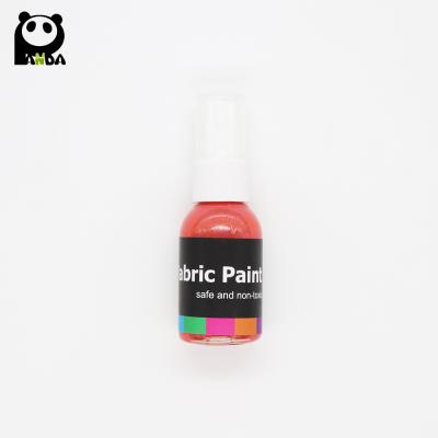 China Non Washable Fabric Paint DIY Color Paint For Bags T Shirt Non Washable Fabric Paint for sale