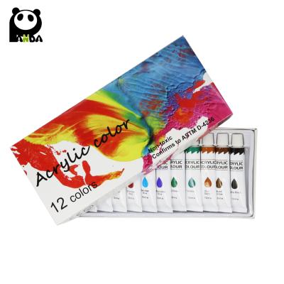 China Wholesale 12pcs 12ml Acrylic Paint from Changzhou 12mL for sale