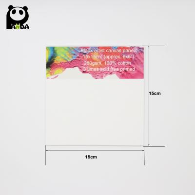 China Inkjet Printing Artist Cotton Canvas Oil Painting 3mm Thickness Blank Art Canvas Board for sale