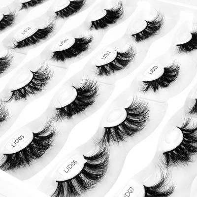 China Gently Texture 100% Real Mink Eyelash Vendor Cruelty Free Serbian 25mm Messy Fluffy Dramatic 3d Mink Eyelash With Custom Packaging for sale