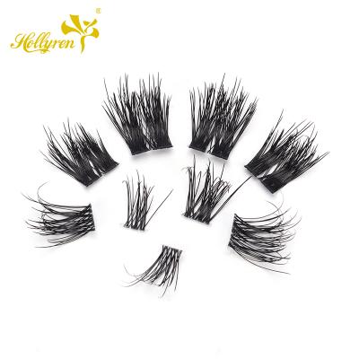 China DIY Your Lashes Unique Styles Mixed Length DIY Your Lashes Private Label Eyelash Extensions Silk Group for sale