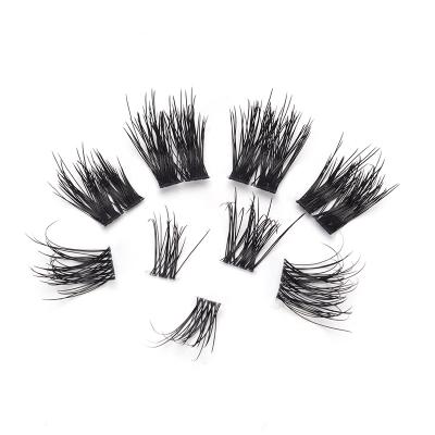 China Your DIY Lashes Brand Top Quality Faux Mink Lashes Natural Looking Lashes Group Lashes Set for sale