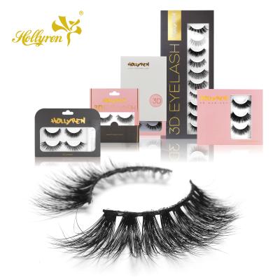 China 3d layered Real Mink Lash Wholesale Bulk Eyelashes Natrual Long Fluffy Private Label 100% Mink Eyelashes for sale