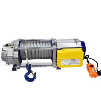 China Space Saved Hoist 3000kg 3ton Wire Rope Electric Hoist Electric Winch With 220v Or 380v for sale