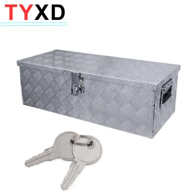 China Custom Metal Tool Storage Box , Aluminum Truck Underbed Storage Box for sale