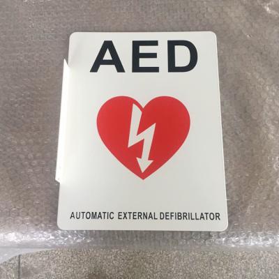 China AED muestra plana de la pared de 2 de la manera marcada, muestra de 90 grados de AED 254x177m m en venta