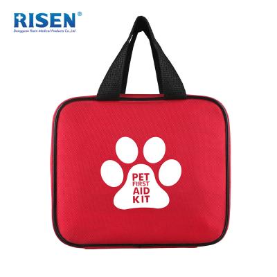 China Waterproof and Durable Convenient Portable Refill Increasing Disaster Trauma First Aid Bag for Pets First Aid Kit Canine Contents for sale