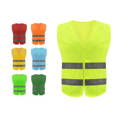 China Water Proof Factory Colorful Cheap Standard Coat Safety Reflective Vest With High Visibility for sale