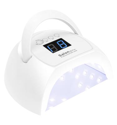 China Best New 2021 Portable Home Use 80W Home Use 42 Pieces Nail Dryer Nail Gel Light UV Led Lamp For Salon Home Use for sale