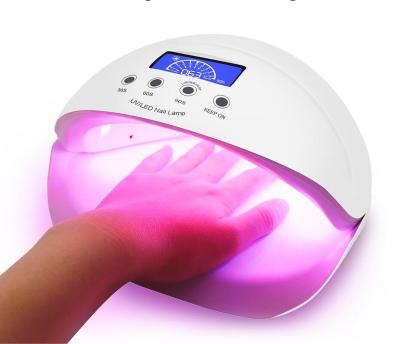 China Nail Art Beauty Hotest 50W Nail Dryer LED Nail UV Lamp Gel Polish Curing Leak For Nail Dryer for sale