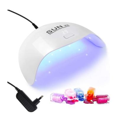 China Professional DIY Sun X3 24W Home Nail Salon OEM Products Gel Lamp Nail Dryer Nail Polish Dryer UV Art With UK Plug for sale