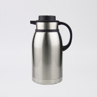 China Hot Selling Viable 2 Liter Metal Stainless Steel Vacuum Jug Thermos Coffee Pot Thermal Carafe for sale