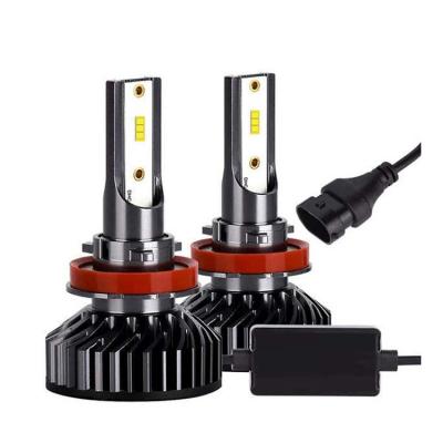 China Super Bright Auto Car Headlight IP68 High Lumens H3 9005 Headlight 9006 880 H7 H4 H11 Car Lamp Bulb Led Headlights for sale