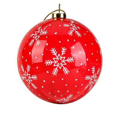 China Fashion Cross-border new Christmas decorations foam stickers Christmas balls 4pcs/ box pendant Christmas tree ornaments creative gifts for sale