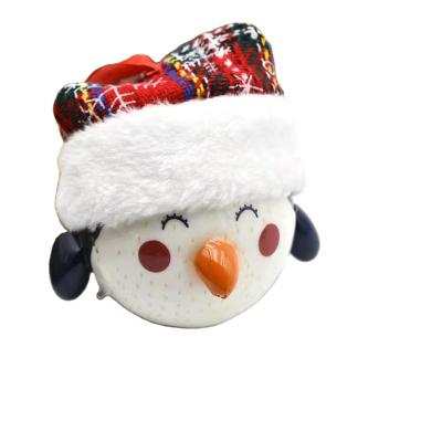 China Fashion Cross-border special Christmas ball cute Christmas hat doll bubble ball creative Christmas tree decoration ornaments baby gift for sale