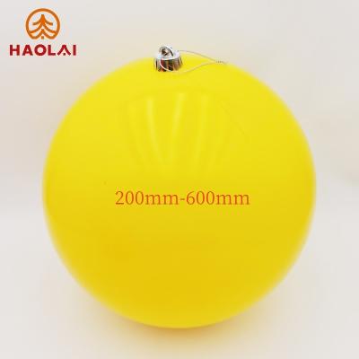 China Christmas tree ornament new year Christmas Ornaments Luxury 60cm Christmas plastic large size ball outdoor pendant Christmas ball & Tree ornaments2023 for sale