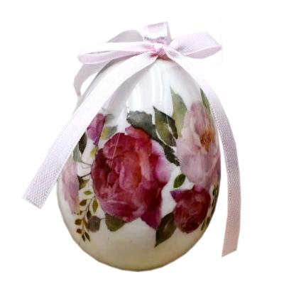 China Modern Easter party decorative egg pendant fresh floral foam eggs children's educational toys for sale