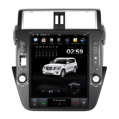 China GPS Android Autoradio For TOYOTA PRADO/LC150/PRADO 150 Car Multimedia DVD Player Tesla Vrtical Screen GPS Navi Stereo for sale