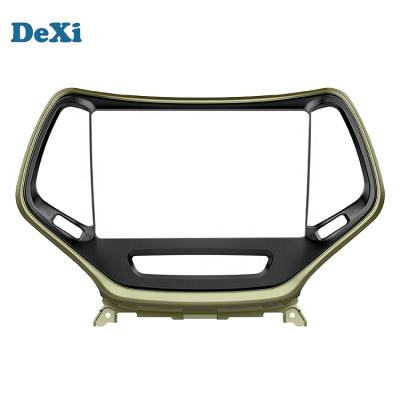 China GPS Jeep Grand Cherokee car radio DVD player panel accessories fascia frame 9 inch car navigation panel for sale