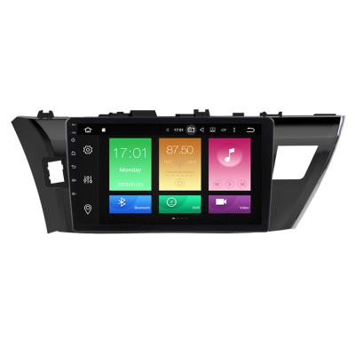 China GPS DeXi OEM PX5 4+64G 2.5D IPS car dvd auto android 10 car video dvd for Toyota Corolla car dvd auto radio gps 2014 for sale