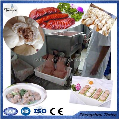 중국 Factory price sausage meat stuffing mixer/meatball mixing machine/meat stuffer mixer machine 판매용