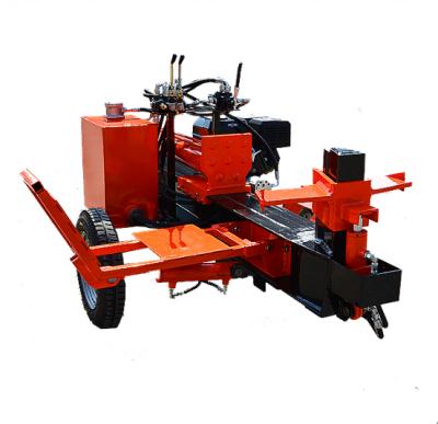 China Fully automatic log splitter and saw machine/log cutting machine zu verkaufen