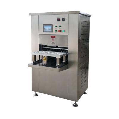 China Vacuum packing machine for fruit and vegetable/Automatic modified atmosphere map tray sealer machine zu verkaufen