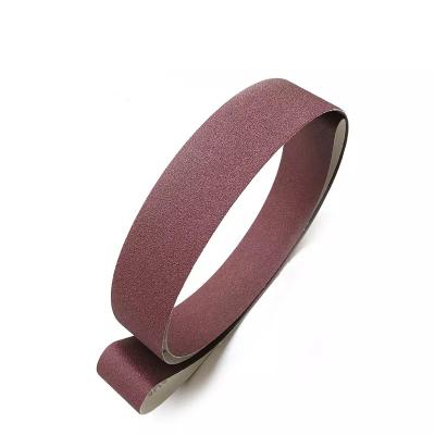 China aluminum oxide deerfos JA512 JA512+ abrasive belt sanding belts for metal polishing 36#-600# for sale