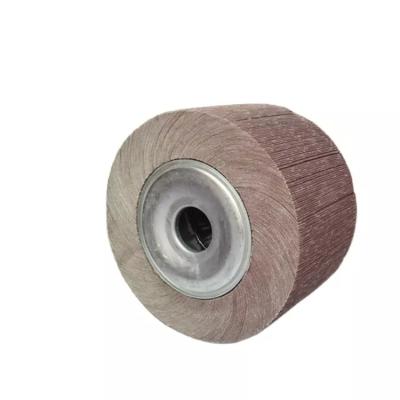 China Sharper and more wear resistant high density aluminum oxide fin wheel for grinding and polishing non-metal and metal stainless steel wood for sale