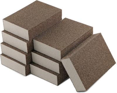 China Sanding Blocks, Washable and Reusable Jamiikury Coarse Sanding Sponge Wet Dry Sponge, Sandpaper for Metal FurniturePaint Wood Block for sale