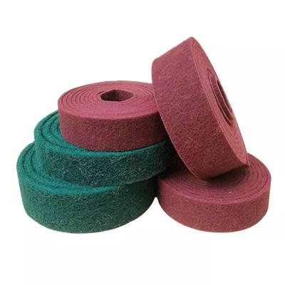 China Medium Fine Coarse Good Quality Abrasive Scouring Pad Rolls for sale