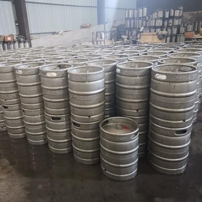 China Used 50L stackable euro beer kegs with S fitting spear Stainless Steel Beer Barrel 50l euro kegs for sale used beer kegs for sale