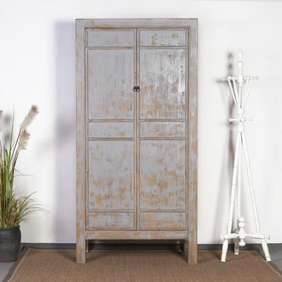 China Eco - Friendly Reproduction Reclaimed Recycled Wooden Clothes Cabinet Wardrobe for sale