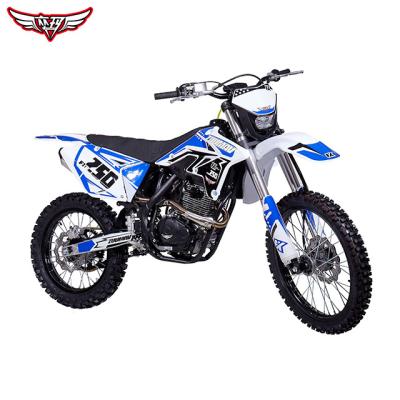 China Factory-direct Eunduro 250cc Motorcycle Dirt Bike Zuumav China 250cc Adult Dirt Bike X7-CB250F Blue for sale