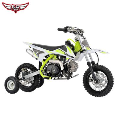 China Factory-direct sales Zuumav 110cc Automatic Mini Cross Dirt Bike for kids with training wheel K1-110 with training wheel for sale