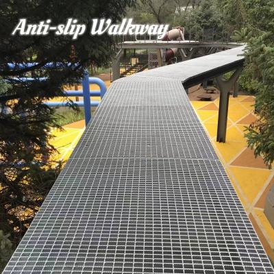 China Industrial Philippine Walkway Steel Grating Platform Supplier Hot Dip Price Galvanized Steel Grating for sale