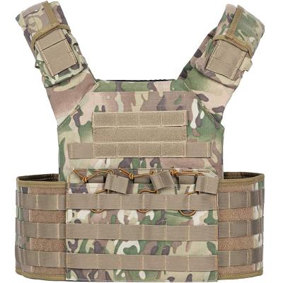 China Military Camo Tactical Vest Gun Holster Jacket Air Soft CS Training 11x7x20