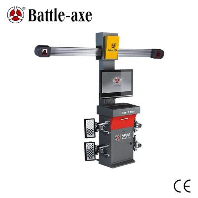 China Manual Car Repair Center WEAPON AX 3D-718S Car Tire Alignment Cost Picture for sale