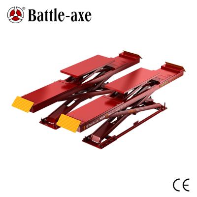 China 3.5tons Full Alignment Hydraulic Scissor Mid Rise Car Lift 3500kg for sale