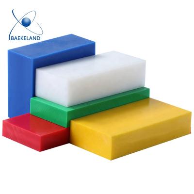 China Machinery industry used to produce gears color delrin sheet black/white/blue/yellow/red/green pom sheet acetal plastic sheet for sale